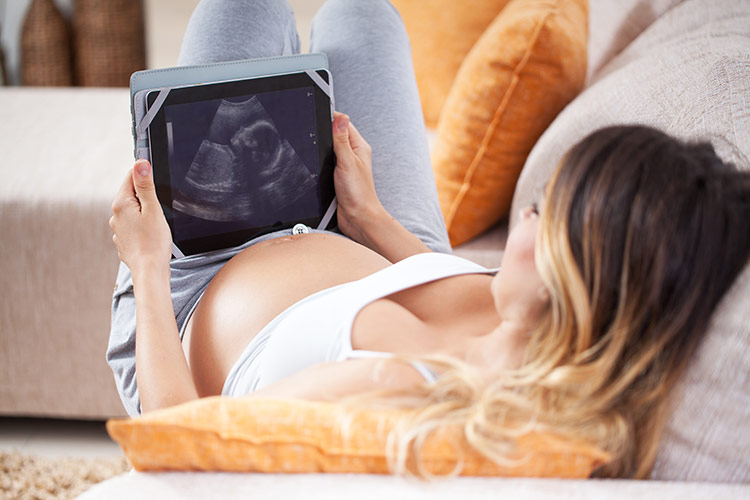Obrázek z ultrazvuku | Foto: Shutterstock