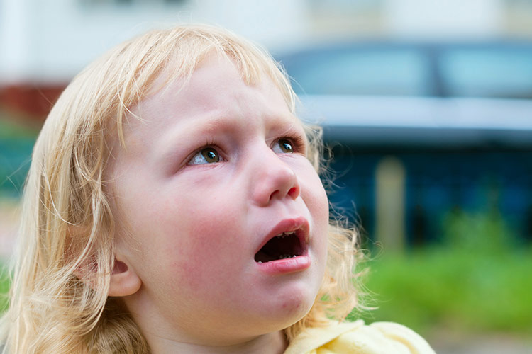 Uplakané dítě | Foto: Shutterstock