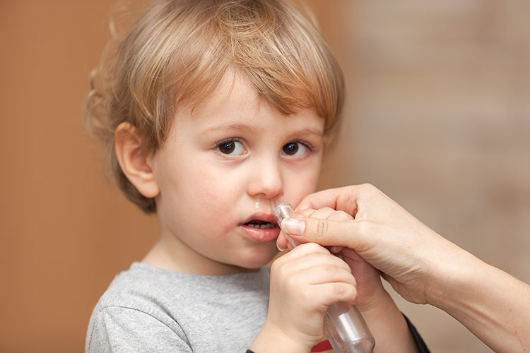 Odsávačka na rýmu u dětí | Foto: Shutterstock