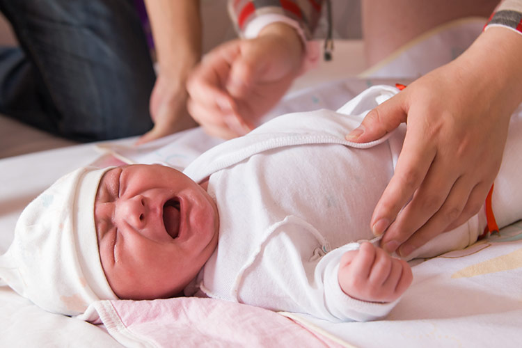 Plačící novorozenec | Foto: Shutterstock